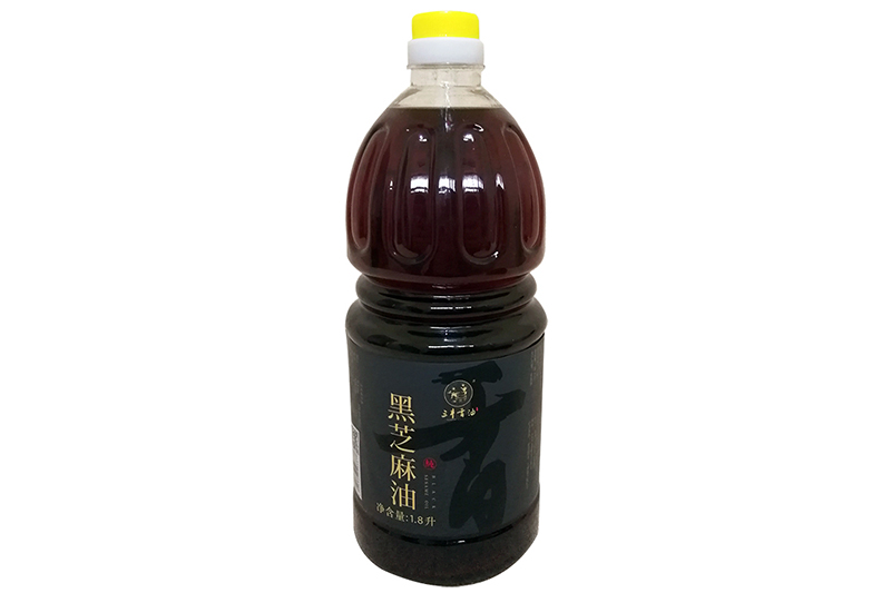 1.8L 100% Pure Black Sesame Oil For Resturant